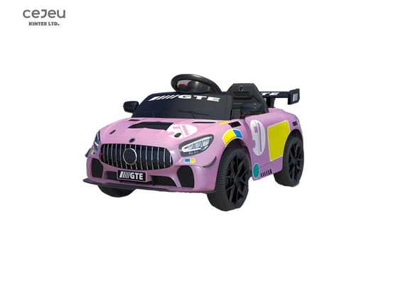 6V 充電式バッテリーに対応 車の絵画 4 輪車のおもちゃの電動車両は子供を座らせることができます