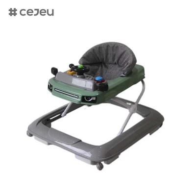CJ-XTD-401,2025 新しいモデル ベビーウォーカー 3対1 プラスチックプッシュウォーカー 調整可能なレベル 子供の学習と歩行のためのヨーロッパ標準