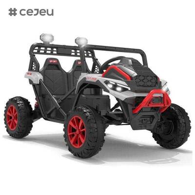 CJ-XH-JC610 4x4 バッテリー駆動 キッズ 電気UTV 両親のリモコンを搭載した子供のための車用バッグに乗る