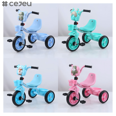 CJ-BDW-1102 工場直販 キャラクターデザイン ベビー三輪車 ライト＆ミュージック付き プラスチック製 2～7歳向け