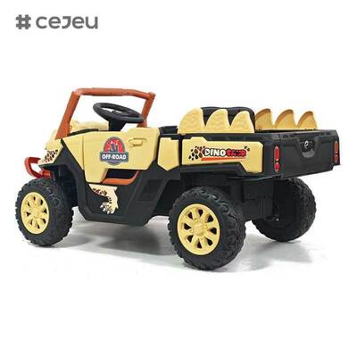 CJ-JDY-GTS3366 子供用リモートコントロール電動乗用カー 2～4歳向け バッテリー駆動 12V MP3 プラスチック 軽量 マルチプレイモード