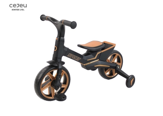 調節可能な座席および取り外し可能なペダルが付いている幼児3の車輪のバイク