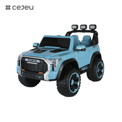 CJ-6188 12V 2人乗り キッズ UTVカーに乗る 4.5AH電気自動車 トラックカー 2x390Wモーター,男の子と女の子のために
