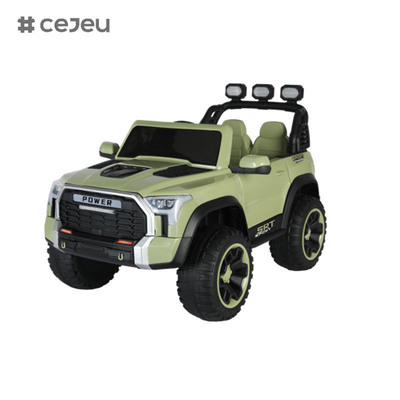 CJ-6188 12V 2人乗り キッズ UTVカーに乗る 4.5AH電気自動車 トラックカー 2x390Wモーター,男の子と女の子のために