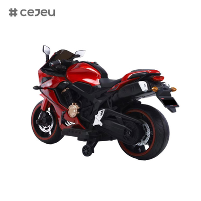 CJ-N-999 子供用のオートバイ シングルドライブ,12V4.5AH,550モーター,ワンクリックスタート, 3〜12歳の子供向け