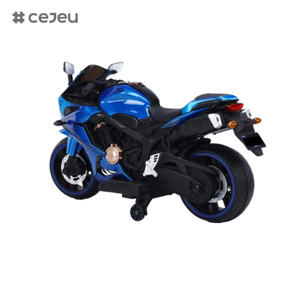 CJ-N-999 子供用のオートバイ シングルドライブ,12V4.5AH,550モーター,ワンクリックスタート, 3〜12歳の子供向け