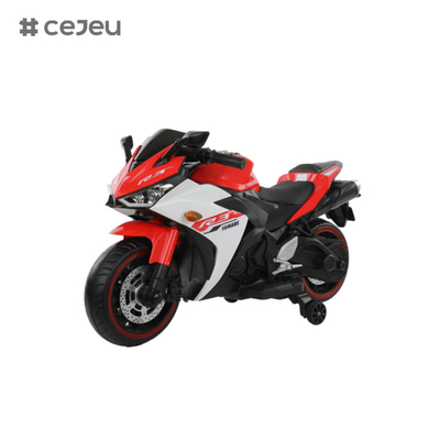 CJ-N-888 12V 子供用のバイクに乗る バッテリー駆動 2輪モーターサイクルの玩具 ブルーツ,音楽,ライト...