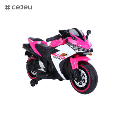 CJ-N-888 12V 子供用のバイクに乗る バッテリー駆動 2輪モーターサイクルの玩具 ブルーツ,音楽,ライト...