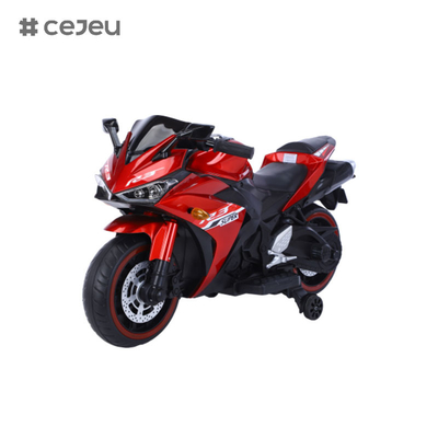 CJ-N-888 12V 子供用のバイクに乗る バッテリー駆動 2輪モーターサイクルの玩具 ブルーツ,音楽,ライト...