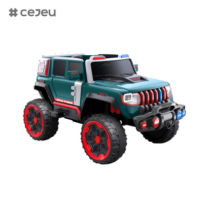 CJ-LC-6169 12V 4駆動ジープ 1ボタンの起動,ブルートゥース,USB - 安全,耐久性,そして子供に乗る楽しい