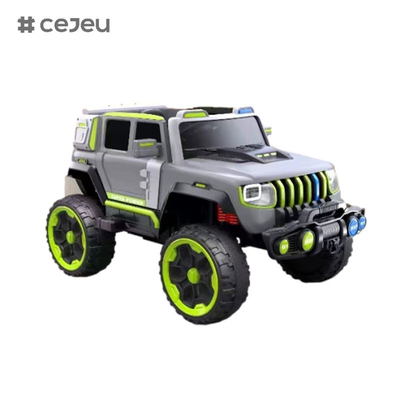 CJ-LC-6169 12V 4駆動ジープ 1ボタンの起動,ブルートゥース,USB - 安全,耐久性,そして子供に乗る楽しい