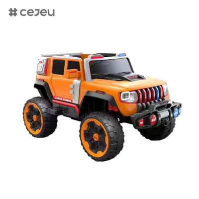 CJ-LC-6169 12V 4駆動ジープ 1ボタンの起動,ブルートゥース,USB - 安全,耐久性,そして子供に乗る楽しい