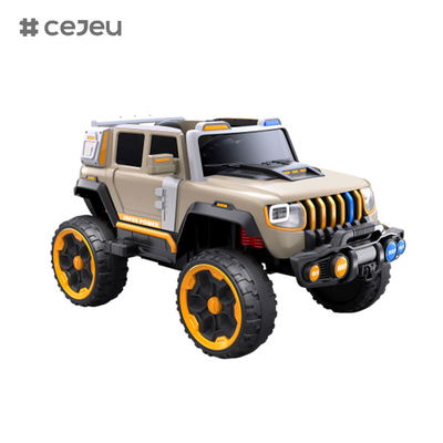 CJ-LC-6169 12V 4駆動ジープ 1ボタンの起動,ブルートゥース,USB - 安全,耐久性,そして子供に乗る楽しい