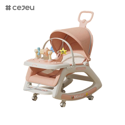 CJ-718-4 男の子と女の子のための 落ち着く椅子 赤ちゃんのアイテム 4 in 1 スイングパターン 高椅子パターン 固定パターン