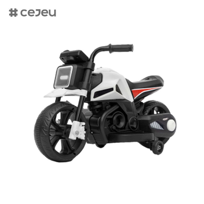 CJ-998 新型オートバイ,ワンクリックスイッチ,LED,音楽,トレーニングホイール,3歳から8歳の男の子と女の子のために