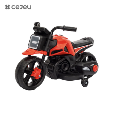 CJ-998 新型オートバイ,ワンクリックスイッチ,LED,音楽,トレーニングホイール,3歳から8歳の男の子と女の子のために