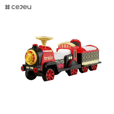 CJ-1788 ボディとコンパートメント/Bluetooth/音楽/ライト/ワンクリックスタート付きの男の子と女の子のための電車スクーター