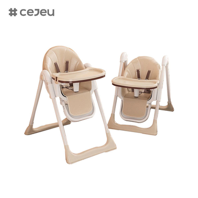 CJ-22/CJ-23,pp+スイング+ホイール,ピンク/グレー/ブルー/ゴールド,四色,50.2*83.1*88.2cm,信頼性のある安全な赤ちゃんハイチェア