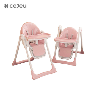 CJ-22/CJ-23,pp+スイング+ホイール,ピンク/グレー/ブルー/ゴールド,四色,50.2*83.1*88.2cm,信頼性のある安全な赤ちゃんハイチェア
