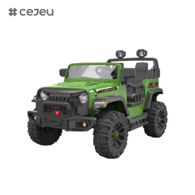 CJ-JC308,2.4G RC 座席2台/USB/ライト 4輪式 MP3ソケット/ミュージック12V7AH*1/40W*2ホワイト/ピンク/レッド/グリーン/ブラック