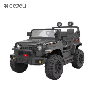CJ-JC308,2.4G RC 座席2台/USB/ライト 4輪式 MP3ソケット/ミュージック12V7AH*1/40W*2ホワイト/ピンク/レッド/グリーン/ブラック