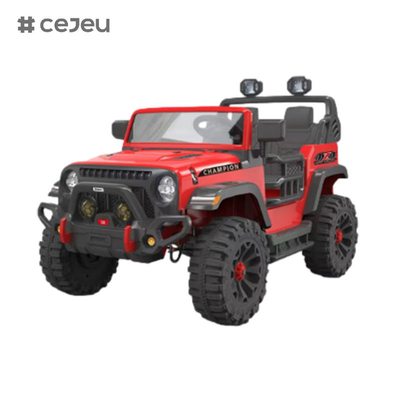 CJ-JC309,2.4G RC 座席2台/USB/Light 四輪式 MP3ソケット/音楽 パワーディスプレイ/3 スピード ブルーツ/ホーン