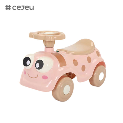 CJ-102 子供のトウィストカー 1-3歳 ベビースクーター 音楽照明 四輪反転,ライト/音楽の下部
