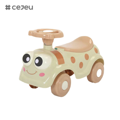 CJ-102 子供のトウィストカー 1-3歳 ベビースクーター 音楽照明 四輪反転,ライト/音楽の下部