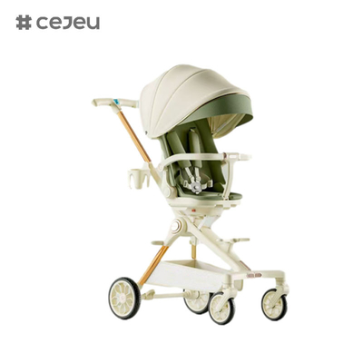 CJ-XL 15L ベストセラー 折りたたむポータブル ベビーストローラー 横たわる 360度座席を回転することができます ベビーストローラー