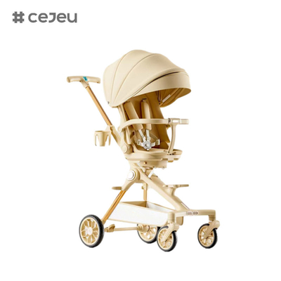 CJ-XL 15L ベストセラー 折りたたむポータブル ベビーストローラー 横たわる 360度座席を回転することができます ベビーストローラー