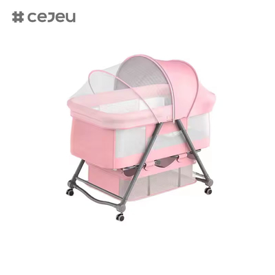 CJ-BJJ-001 高さ調節可能な赤ちゃんのベビーベッド ベビーベッド ベビーベッド 300D ベビーベッド