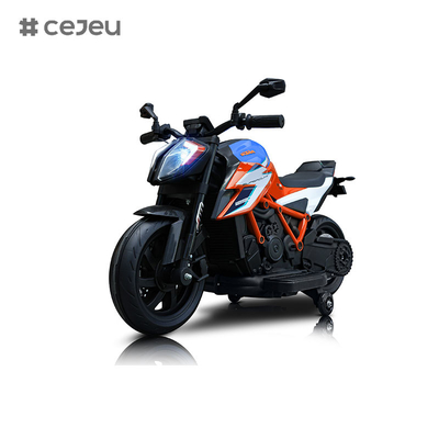 2024 工場卸売 ライセンス KTM 赤ちゃん用玩具 バイク 子供 10歳児 バイク 車に乗る 子供 電気モット