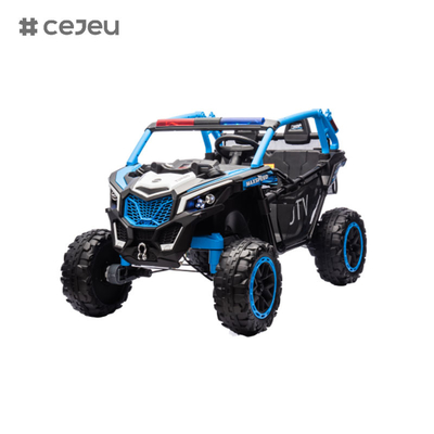 24V 12V 4WD キッズ エレクトリック UTV オフロード 玩具車に乗る 2.4G RC カーボンステールフレーム 高強度 四輪ショック