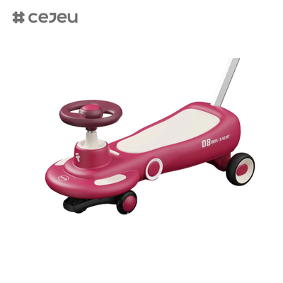 CJ-BN1788ベイビー・スイング・カール 玩具車に乗れ ベビー・スクーター 曲線・スイング・カー・アンド・トゥイスター 車 音楽とライト付き 子供向け