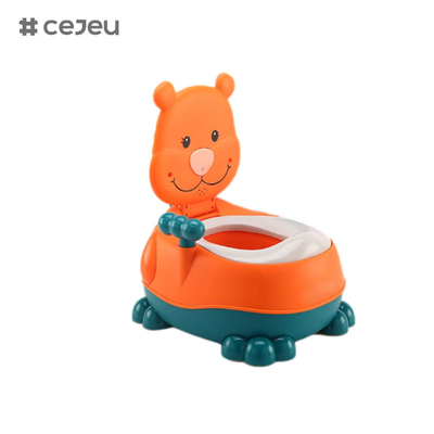 CJ-NT-106 ベビーポット トレーニング トイレットシート 快適なリュックレスト 漫画ポット 携帯のベビーポット 子供用のポット トイレットベッドポット