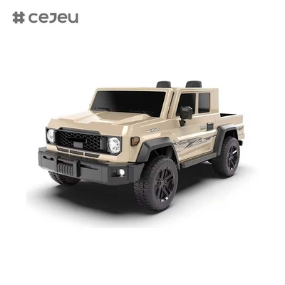 CJ-TTXB-HZBB-985 2025 新型電気4WDトラック キッズ 4×4ホイール乗用 3-8歳 2座オフロードRC バッテリー付き