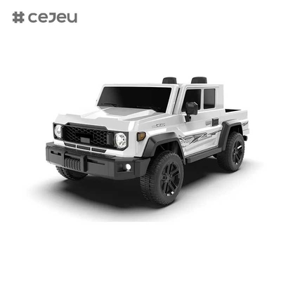 CJ-TTXB-HZBB-985 2025 新型電気4WDトラック キッズ 4×4ホイール乗用 3-8歳 2座オフロードRC バッテリー付き