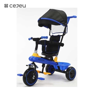 CJ-XSS-NW820 ファンシー キッズ 三輪車 ペダル用 パーツ 青少年の楽しい乗車 傘付き 4 in 1 三輪車 キッズ