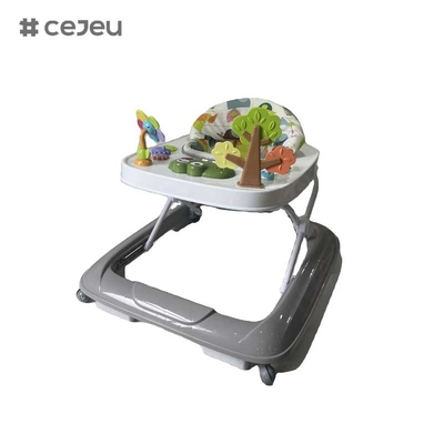 CJ-XTD-801,現代的な3対1のベビーウォーカー 幼い子供と男の子の歩行学習を助けるプラスチック枠のアクティビティ・トイ