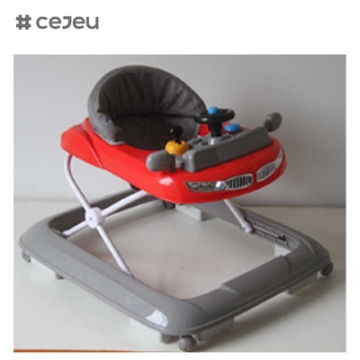 CJ-XTD-601 3イン1 多機能 ベビープッシュウォーカー 音楽付き ライト プラスチックフレーム 少年のための学習玩具 新品 ベビープレゼント
