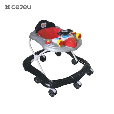CJ-XTD-105 新品 ベビーウォーカー 多機能 黒 安い シンプル ベビーウォーカー 音楽 低価格 熱売り ブレーキの高さ調整