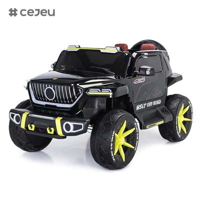 CJ-SF-5688 最新 大型 12V7Ah 大型 4 モータードライブ キッズ 電動車/ピンク カラー 2 スピード キッズ 5-12年間オフロード車に乗る