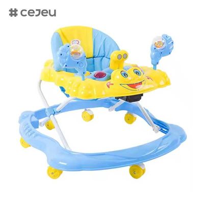 CJ-BLM-903 2022 スマートライト ミュージカル ベビーウォーカー 椅子 子供 プラスチック 活動 食事 食事 ウォーカー 車椅子 玩具