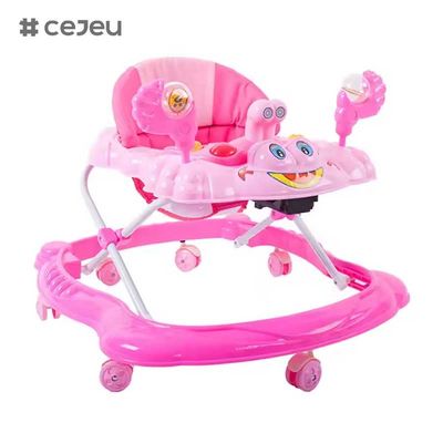CJ-BLM-903 2022 スマートライト ミュージカル ベビーウォーカー 椅子 子供 プラスチック 活動 食事 食事 ウォーカー 車椅子 玩具