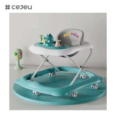 CJ-BDW-101 折りたたみ可能なベビーウォーカー 静音ホイール プラスチック音楽アニメ ベビーウォーカー 音楽/旋回ホイール ベビーウォーカー 中国向け