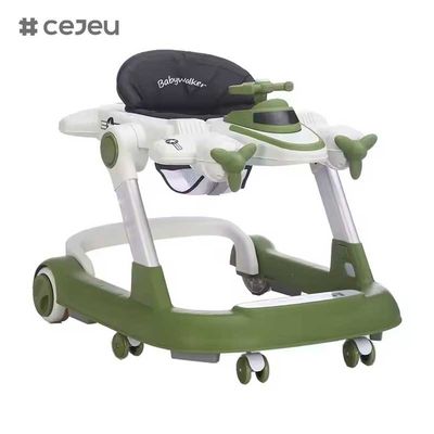 CJ-MLT-611 最新デザイン 安いベビーウォーカー 歩き方を学ぶ/音楽とおもちゃのベビーウォーカー/丸いモデル折りたたみベビーウォーカー