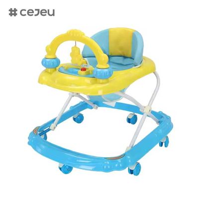 CJ-BLK-613 熱売玩具 ベビーウォーカー 3つの高度調整レベルと快適さとサポートのための高いバック