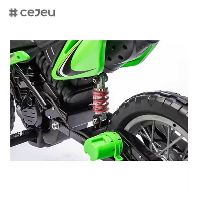 CJ-XB-8015 12Vバッテリー駆動 子供用電動ダートバイク 3～8歳向け 補助輪付き ホーン＆スタートサウンド搭載 En71認証