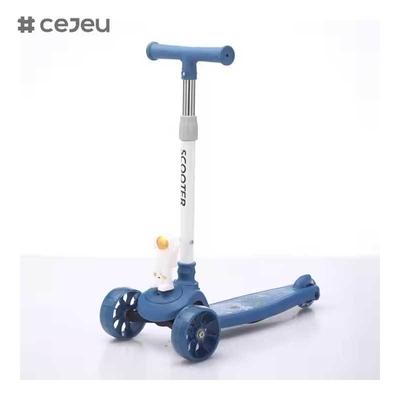 CJ-YLKB-808 2025 ホットセール リトル宇宙飛行士 子供のための電気スクーター 3 PUホイールライトと音楽 スプリングで安価なダンス製品