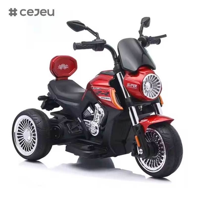 CJ-JM-3189 大人気 充電式バッテリー 子供用三輪車 電動乗用玩具 子供向け オートバイ風